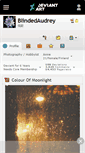Mobile Screenshot of blindedaudrey.deviantart.com