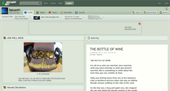 Desktop Screenshot of falcon01.deviantart.com