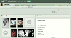 Desktop Screenshot of imakulitz.deviantart.com