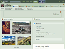 Tablet Screenshot of m4fiab0y.deviantart.com