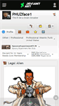 Mobile Screenshot of phuzface1.deviantart.com