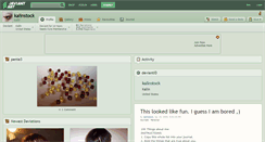 Desktop Screenshot of kalinstock.deviantart.com