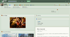 Desktop Screenshot of liashi.deviantart.com