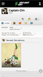 Mobile Screenshot of captain-zim.deviantart.com