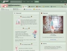 Tablet Screenshot of mmdisawesome.deviantart.com