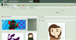 Desktop Screenshot of efish1.deviantart.com