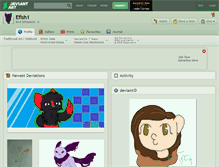 Tablet Screenshot of efish1.deviantart.com