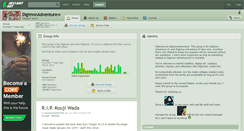 Desktop Screenshot of digimonadventure.deviantart.com