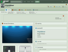 Tablet Screenshot of fritjofdittner.deviantart.com