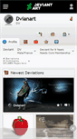 Mobile Screenshot of dvianart.deviantart.com