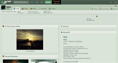 Desktop Screenshot of egno.deviantart.com