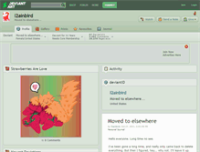 Tablet Screenshot of l2ainbird.deviantart.com