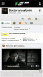 Mobile Screenshot of doctorianmalcolm.deviantart.com
