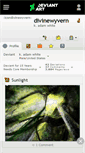 Mobile Screenshot of divinewyvern.deviantart.com