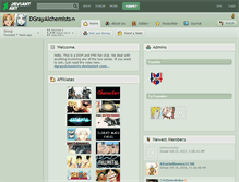 Tablet Screenshot of dgrayalchemists.deviantart.com