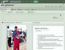 Tablet Screenshot of lbdnytetrayn.deviantart.com