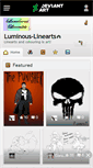 Mobile Screenshot of luminous-linearts.deviantart.com