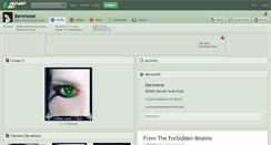 Desktop Screenshot of baronesse.deviantart.com