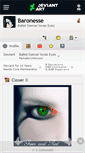 Mobile Screenshot of baronesse.deviantart.com