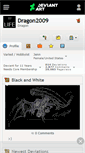 Mobile Screenshot of dragon2009.deviantart.com