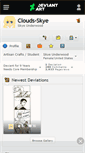 Mobile Screenshot of clouds-skye.deviantart.com