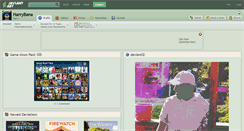 Desktop Screenshot of harrybana.deviantart.com