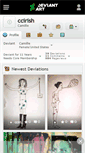Mobile Screenshot of ccirish.deviantart.com
