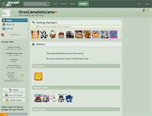 Tablet Screenshot of giveallamagetallama.deviantart.com