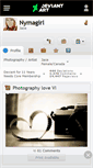 Mobile Screenshot of nymagirl.deviantart.com