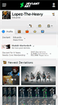 Mobile Screenshot of lopez-the-heavy.deviantart.com