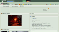 Desktop Screenshot of lonelygirl18.deviantart.com