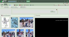 Desktop Screenshot of jadejj.deviantart.com