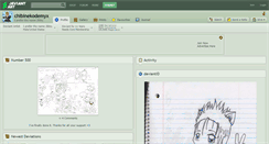 Desktop Screenshot of chibinekodemyx.deviantart.com