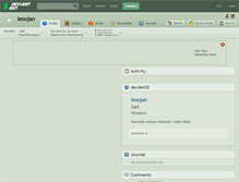Tablet Screenshot of lesojan.deviantart.com