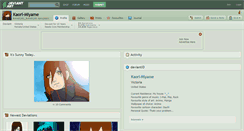 Desktop Screenshot of kaori-miyame.deviantart.com