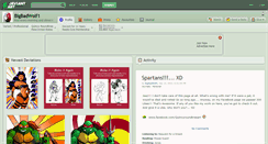 Desktop Screenshot of bigbadwolf1.deviantart.com