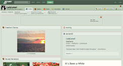 Desktop Screenshot of ladylarael.deviantart.com