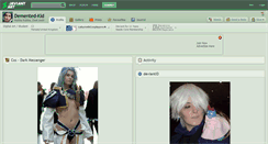 Desktop Screenshot of demented-kid.deviantart.com