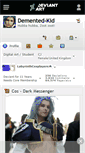 Mobile Screenshot of demented-kid.deviantart.com