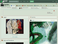 Tablet Screenshot of llewllaw.deviantart.com