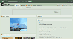 Desktop Screenshot of momo-san.deviantart.com