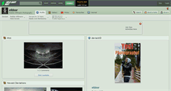 Desktop Screenshot of eibbor.deviantart.com