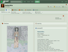 Tablet Screenshot of mastermira.deviantart.com