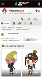 Mobile Screenshot of hincaru.deviantart.com