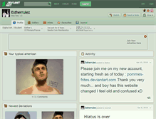 Tablet Screenshot of estherrulez.deviantart.com