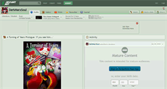 Desktop Screenshot of darkmarxsoul.deviantart.com