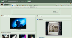 Desktop Screenshot of ledhead418.deviantart.com
