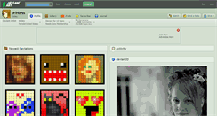 Desktop Screenshot of printess.deviantart.com