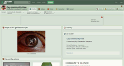 Desktop Screenshot of gay-community-free.deviantart.com