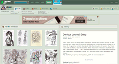 Desktop Screenshot of ahiriel.deviantart.com